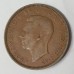 AUSTRALIA 1942Y. HALF 1/2  PENNY . ERROR / VARIETY . SOFT STRIKE ON ROO AND DATE